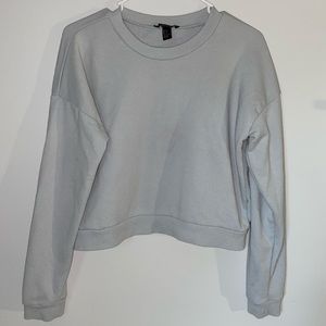 Lightweight Light Blue Sweatshirt